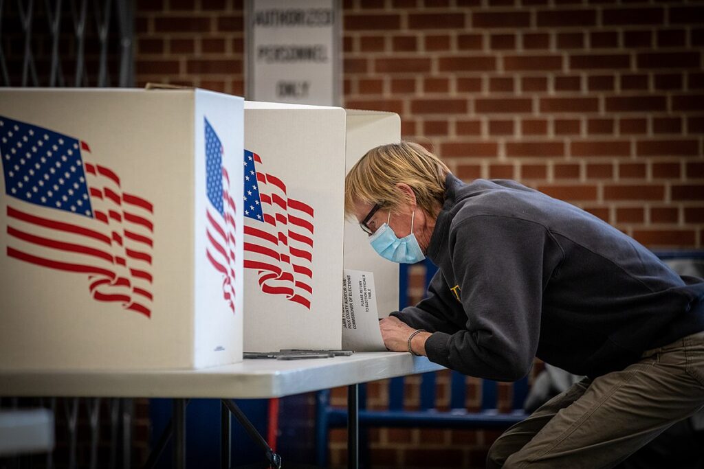 registering vote in the us election